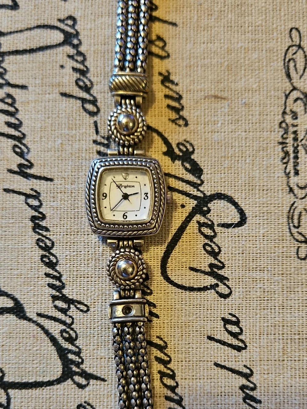 Brighton Tuscany Vintage Two Tone Women's Bracelet Watch